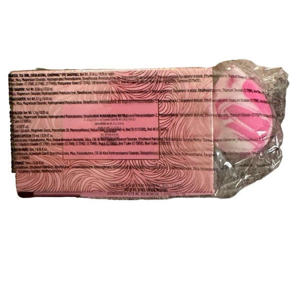 NWT Ulta 8 piece gift set with Silver Cosmetic Bag - Picture 2 of 4